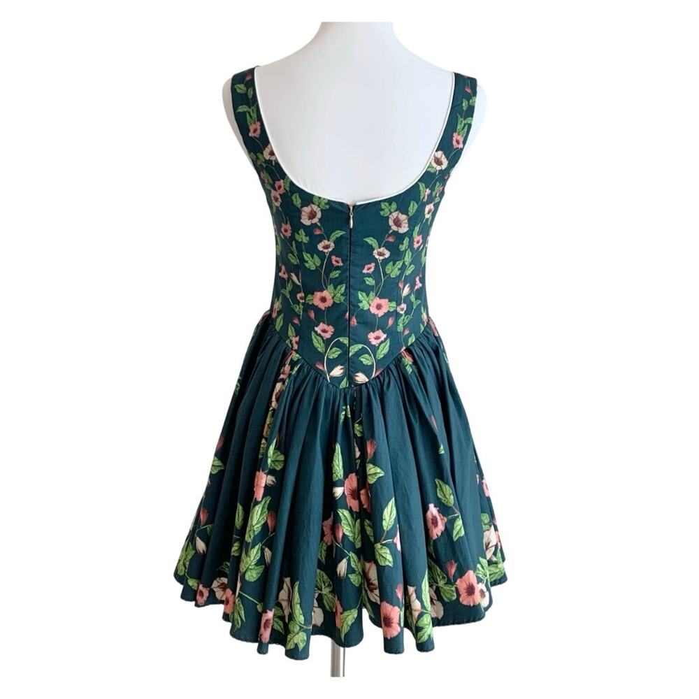 Agua by Agua Bendita Pluma floral cotton minidress - Picture 9 of 9